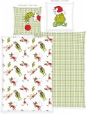 Herding 4422703050 - Grinch, Bettwäsche-Set, Bettwäsche-Set, Cotton/Renforcé, 80 x 80 cm, 135 x 200 cm Herding 4422703050 - Grinch, Bettwäsche-Set, Bettwäsche-Set, Cotton/Renforcé, 80 x 80 cm, 135 x 200 cm