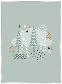 Babybest® 1440270014 - Nordic Forest Microfaserflausch-Decke, 75 x 100 cm, 100% Polyester Babybest® 1440270014 - Nordic Forest Microfaserflausch-Decke, 75 x 100 cm, 100% Polyester