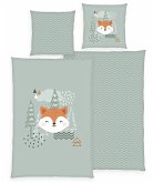 Herding 4451270050 - Young Collection, Nordic Forest, Bettwäsche-Set, Cotton/Renforcé, grün, 80 x 80 cm, 135 x 200 cm Herding 4451270050 - Young Collection, Nordic Forest, Bettwäsche-Set, Cotton/Renforcé, grün, 80 x 80 cm, 135 x 200 cm