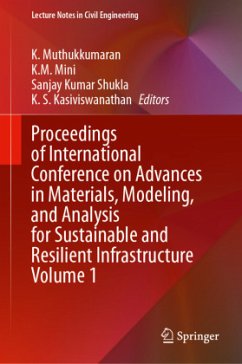 Cover Proceedings of International Conference on Advances in Materials, Modeling, and Analysis for Sustainable and Resilient Infrastructure Volume 1