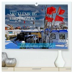 Schönes Mecklenburg-Vorpommern - Landschaften am Meer (hochwertiger Premium Wandkalender 2026 DIN A2 quer), Kunstdruck in Hochglanz