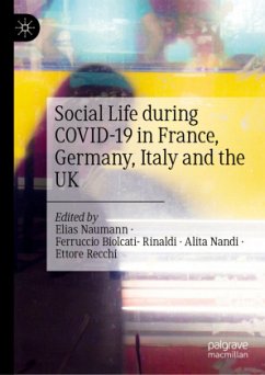 Cover Social Life during COVID-19 in France, Germany, Italy and the UK