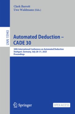 Cover Automated Deduction - CADE 30