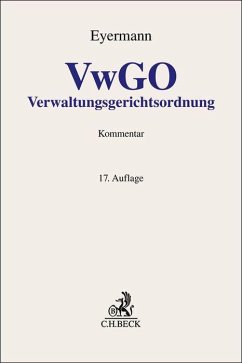Cover Verwaltungsgerichtsordnung. VwGO