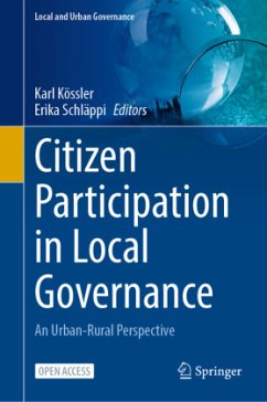 Cover Citizen Participation in Local Governance
