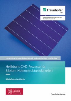 Cover Heißdraht-CVD-Prozesse für Silizium-Heterostruktursolarzellen