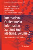 International Conference in Information Systems and Medicine. Volume 2 International Conference in Information Systems and Medicine. Volume 2