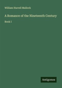 Cover A Romance of the Nineteenth Century