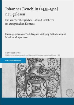 Cover Johannes Reuchlin (1455-1522) neu gelesen