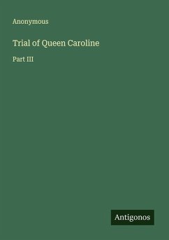 Cover Trial of Queen Caroline