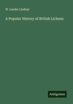 Cover A Popular History of British Lichens