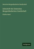 Zeitschrift der Deutschen Morgenländischen Gesellschaft Zeitschrift der Deutschen Morgenländischen Gesellschaft