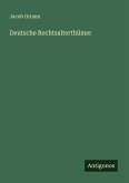 Deutsche Rechtsalterthümer