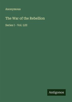 Cover The War of the Rebellion