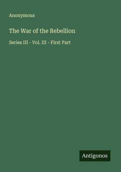 Cover The War of the Rebellion