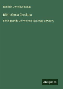 Cover Bibliotheca Grotiana