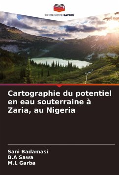 Cover Cartographie du potentiel en eau souterraine à Zaria, au Nigeria