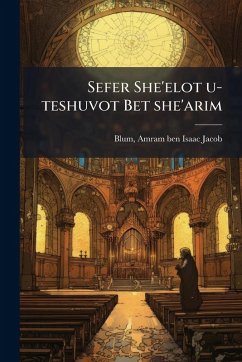 Cover Sefer She'elot u-teshuvot Bet she'arim
