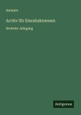 Archiv für Eisenbahnwesen