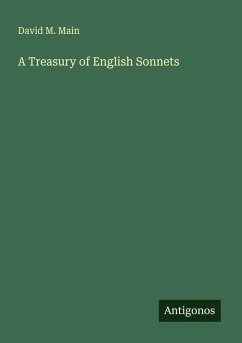 Cover A Treasury of English Sonnets