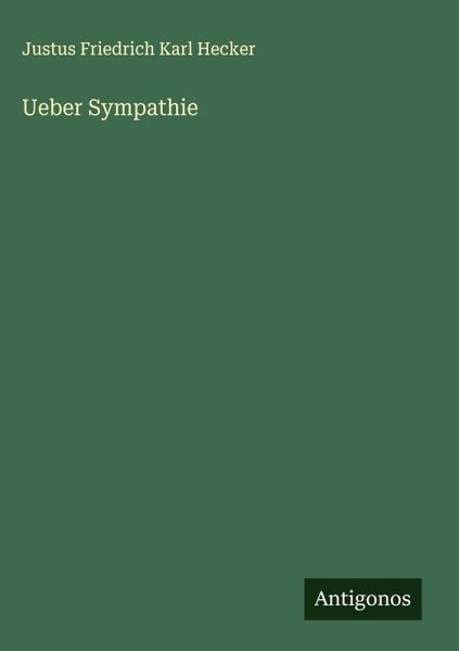 Ueber Sympathie Ueber Sympathie