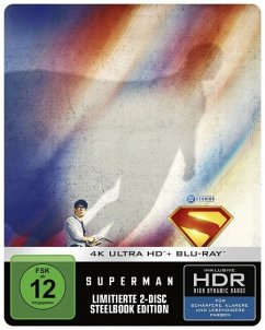 Cover Superman 4K Ultra HD Blu-ray + Blu-ray / Limited Steelbook / Cover A