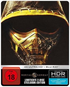 Cover Mortal Kombat 2021 / 4K Ultra HD Blu-ray + Blu-ray / Limited Steelbook