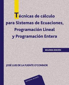 Cover Técnicas de cálculo para Sistemas de Ecuaciones. Programación lineal y Programación Entera (eBook, PDF)