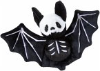 Heunec 454170 - Halloween Fledermaus Skeletoni, mit Magnet-Flügel, Stoff, 20 cm