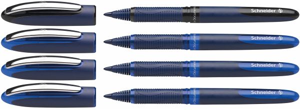 Schneider Tintenroller One Business 3x blau, 1x schwarz Schneider Tintenroller One Business 3x blau, 1x schwarz