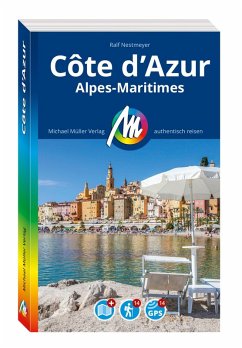 Cover Côte d'Azur Reiseführer Michael Müller Verlag 