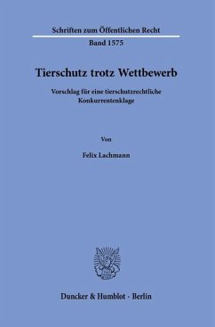 Cover Tierschutz trotz Wettbewerb
