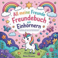 Cover All meine Freunde Freundebuch Einhorn