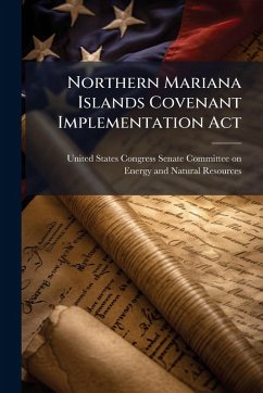 Cover Northern Mariana Islands Covenant Implementation Act