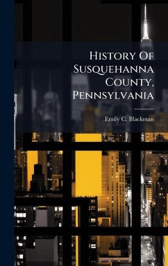 Cover History Of Susquehanna County, Pennsylvania