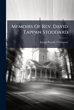 Cover Memoirs Of Rev. David Tappan Stoddard