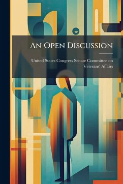 An Open Discussion Cover An Open Discussion
