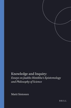 Knowledge and Inquiry - SINTONEN, Matti (ed.) Knowledge and Inquiry - SINTONEN, Matti (ed.)