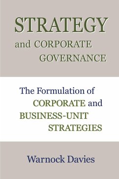 Strategy and Corporate Governance (eBook, ePUB)
