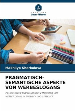 Cover PRAGMATISCH-SEMANTISCHE ASPEKTE VON WERBESLOGANS