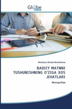 Cover BADIIY MATNNI TUSHUNISHNING O'ZIGA XOS JIHATLARI
