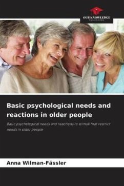 Cover Basic psychological needs and reactions in older people