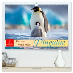 Cover Pinguine - ein Jahr voller Meer (hochwertiger Premium Wandkalender 2026 DIN A2 quer), Kunstdruck in Hochglanz