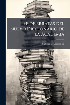 Cover Fe de erratas del nuevo Diccionario de la Academia