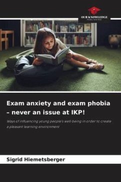 Cover Exam anxiety and exam phobia - never an issue at IKP!