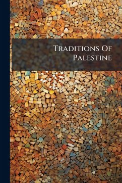 Cover Traditions Of Palestine