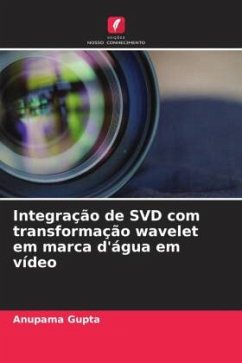 Cover Integração de SVD com transformação wavelet em marca d'água em vídeo