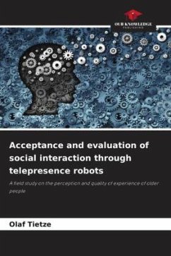 Cover Acceptance and evaluation of social interaction through telepresence robots