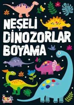 Neseli Dinozorlar Boyama - Kolektif