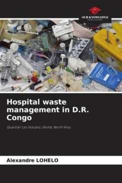Cover Hospital waste management in D.R. Congo